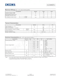ZLLS500QTA Datasheet Page 2