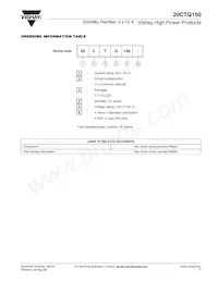 20CTQ150 Datasheet Page 5