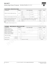 30L30CT Datasheet Page 2