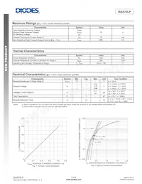 BAS70LP-7B Datasheet Page 2