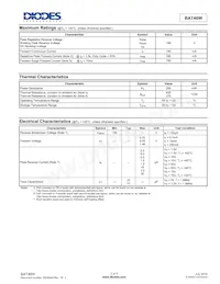 BAT46W-7-F Datasheet Pagina 2