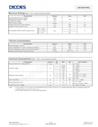 BAV99HDWQ-7 Datasheet Page 2