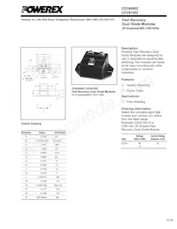 CD240602 Datasheet Copertura