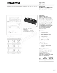 CD411260 Datasheet Copertura