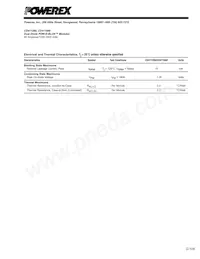 CD411260 데이터 시트 페이지 3