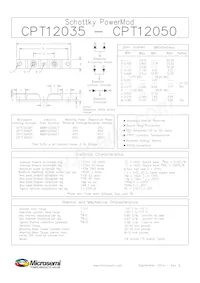 CPT12050D Datasheet Cover