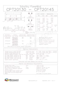 CPT20145D Datasheet Cover