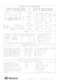 CPT30050A Datasheet Cover