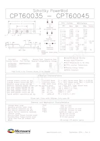 CPT60045D Datasheet Cover