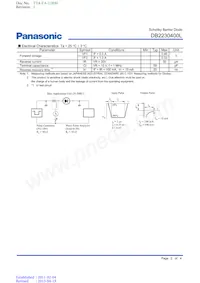 DB2230400L Datasheet Pagina 2