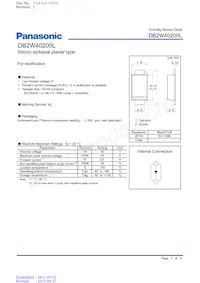 DB2W40200L Datasheet Copertura