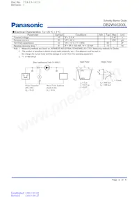 DB2W40200L 데이터 시트 페이지 2