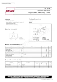 DCJ010-TL-E Datasheet Cover