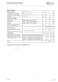 DD1000S33HE3BPSA1 Datasheet Page 3