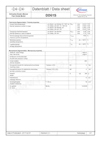 DD61S14KKHPSA1 Datasheet Page 3