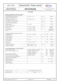 DD700N22KHPSA3 Datasheet Pagina 2