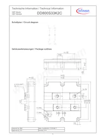 DD800S33K2CNOSA1 Datasheet Page 5