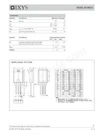 DGSS20-06CC Datasheet Page 2