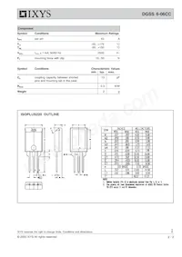 DGSS6-06CC Datasheet Page 2