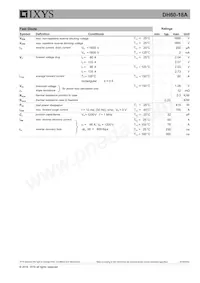 DH60-18A Datasheet Page 2