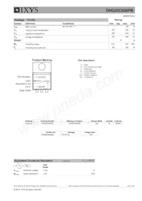DHG20C600PB Datasheet Page 3