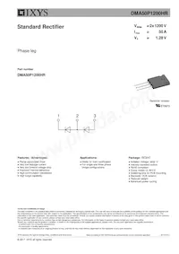 DMA50P1200HR Datenblatt Cover