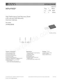 DPF80C200HB Datasheet Copertura