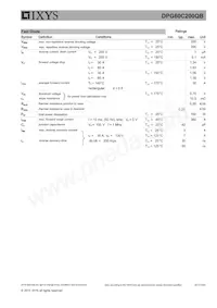DPG60C200QB Datasheet Page 2