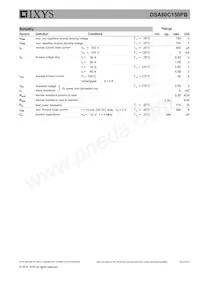 DSA60C150PB Datasheet Page 2
