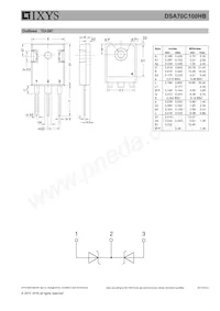 DSA70C100HB數據表 頁面 4