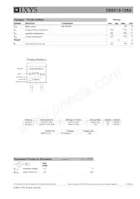 DSEC16-12AS-TUB Datasheet Page 3