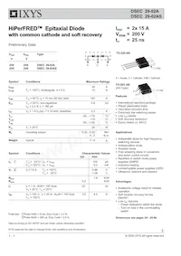 DSEC29-02A Datasheet Cover