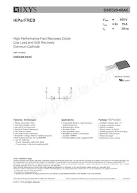 DSEC29-06AC Datasheet Cover