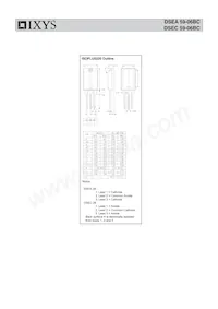 DSEC59-06BC Datasheet Page 2