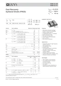 DSEI2X30-12B Datenblatt Cover
