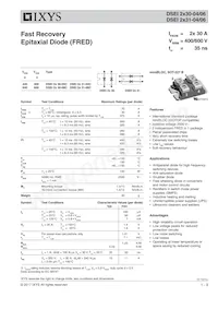 DSEI2X31-04C Datenblatt Cover