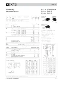 DSP25-16AT-TUB Datenblatt Cover