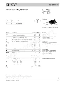 DSS60-0045B Datasheet Cover