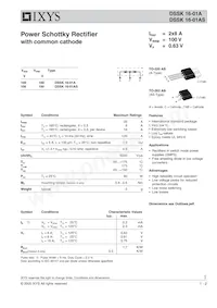 DSSK16-01AS-TUB Datasheet Cover