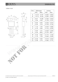 DSSK28-01A Datasheet Page 3