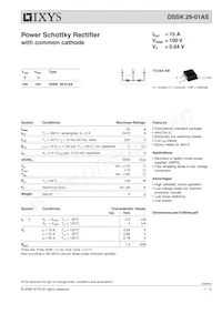 DSSK28-01AS-TUB Datasheet Cover