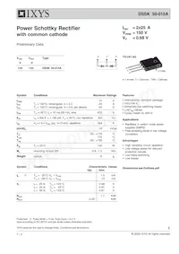 DSSK50-015A Datasheet Copertura