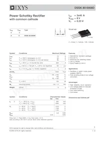 DSSK80-0008D Datasheet Cover