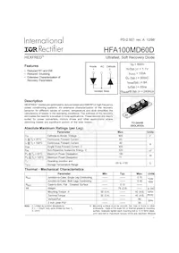 HFA100MD60D Datenblatt Cover
