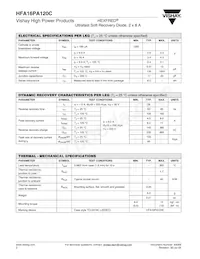 HFA16PA120C Datasheet Page 2
