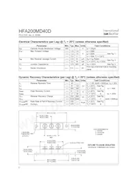 HFA200MD40D數據表 頁面 2