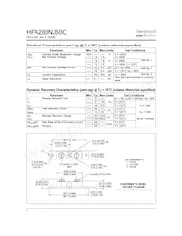 HFA280NJ60C 데이터 시트 페이지 2