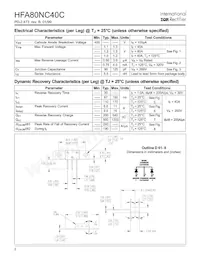 HFA80NC40C Datenblatt Seite 2