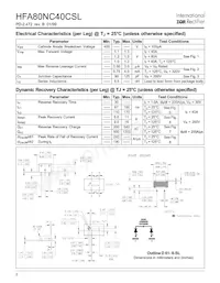 HFA80NC40CSL Datenblatt Seite 2