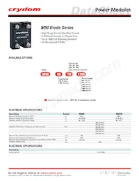 M5060TB800 Datasheet Copertura